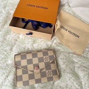 Louis Vuitton Victorine Wallet in Damier Azur